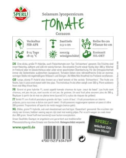 Tomate Corazon F1-Hybride | Tomatensamen Von Sperli
