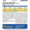 Sonnenblume Sonja | Sonnenblumensamen Von Kiepenkerl 1 Sonnenblume Sonja | Sonnenblumensamen Von Kiepenkerl -Samenhaus Geschäft 3388 Sonnenblume Sonja 1