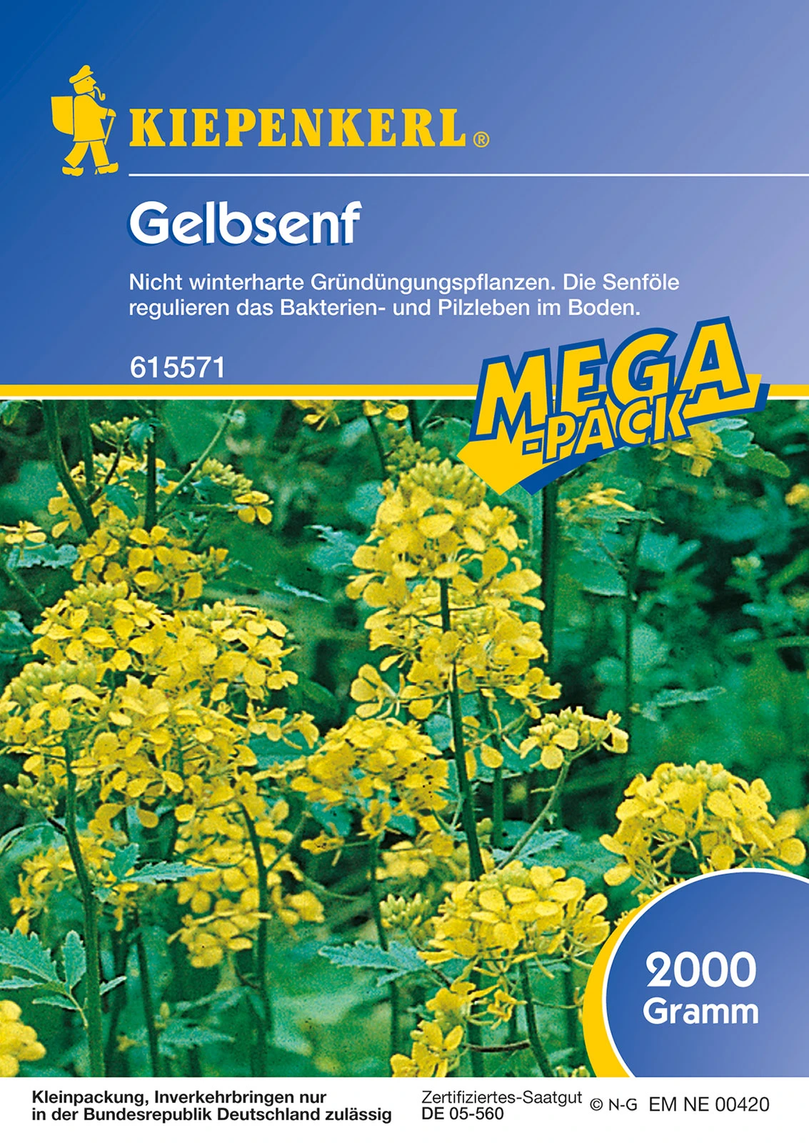 Gelbsenf (2 Kg) | Gründünger Von Kiepenkerl 3 Gelbsenf (2 Kg) | Gründünger Von Kiepenkerl