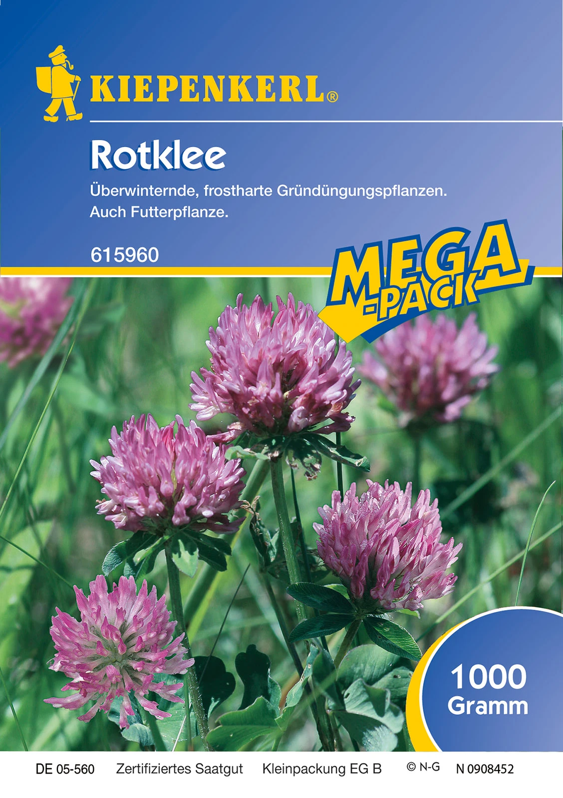 Rotklee Milvus (1 Kg) | Gründünger Von Kiepenkerl 3 Rotklee Milvus (1 Kg) | Gründünger Von Kiepenkerl