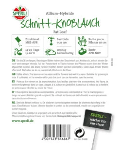 Sperli Schnitt-Knoblauch Fat Leaf | Knoblauchsamen Von Sperli