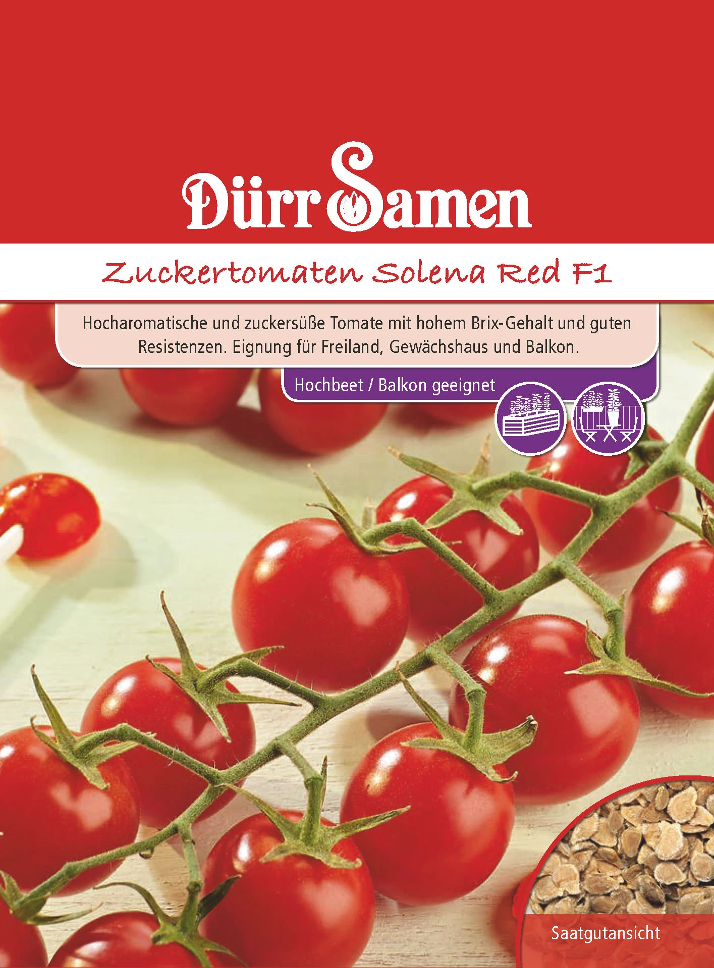 Zuckertomate Solena Red F1 | Zuckertomatensamen Von Dürr Samen 3 Zuckertomate Solena Red F1 | Zuckertomatensamen Von Dürr Samen