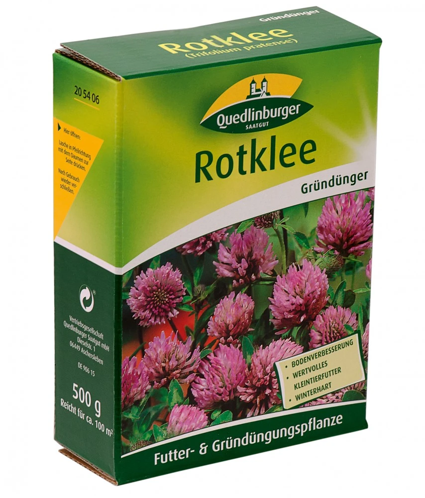 Rotklee 500 G | Gründünger Von Quedlinburger 3 Rotklee 500 G | Gründünger Von Quedlinburger