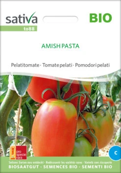 Pelatitomate Amish Pasta | BIO Tomatensamen Von Sativa Rheinau -Samenhaus Geschäft 534593 BIO Pelatitomate Amish Pasta to88 sr 0