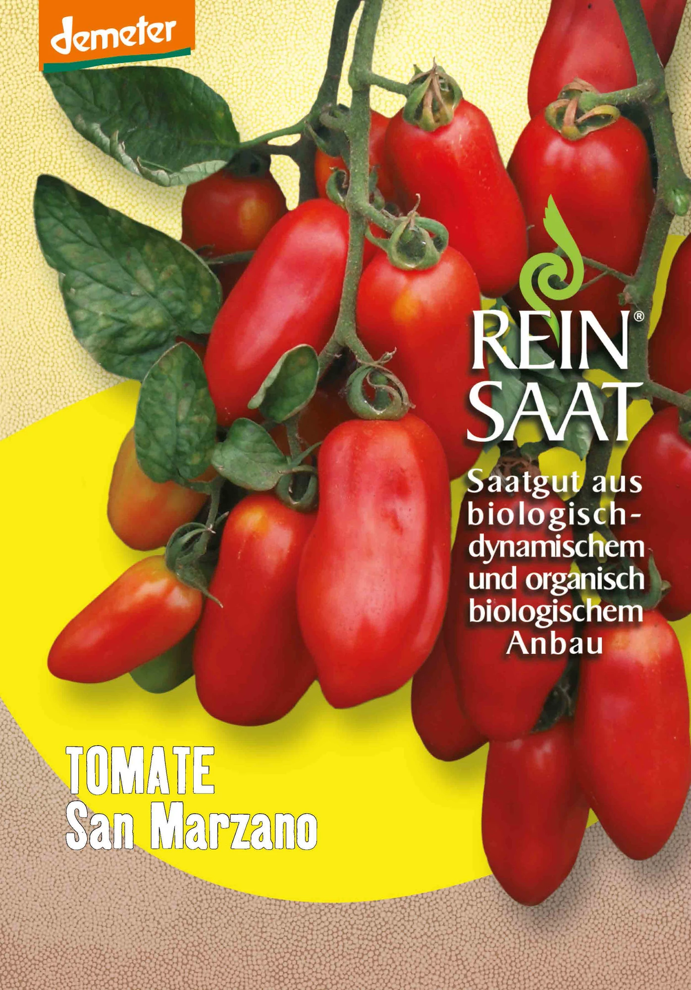Saucentomate San Marzano | BIO San Marzano Tomatensamen Von Reinsaat 3 Saucentomate San Marzano | BIO San Marzano Tomatensamen Von Reinsaat
