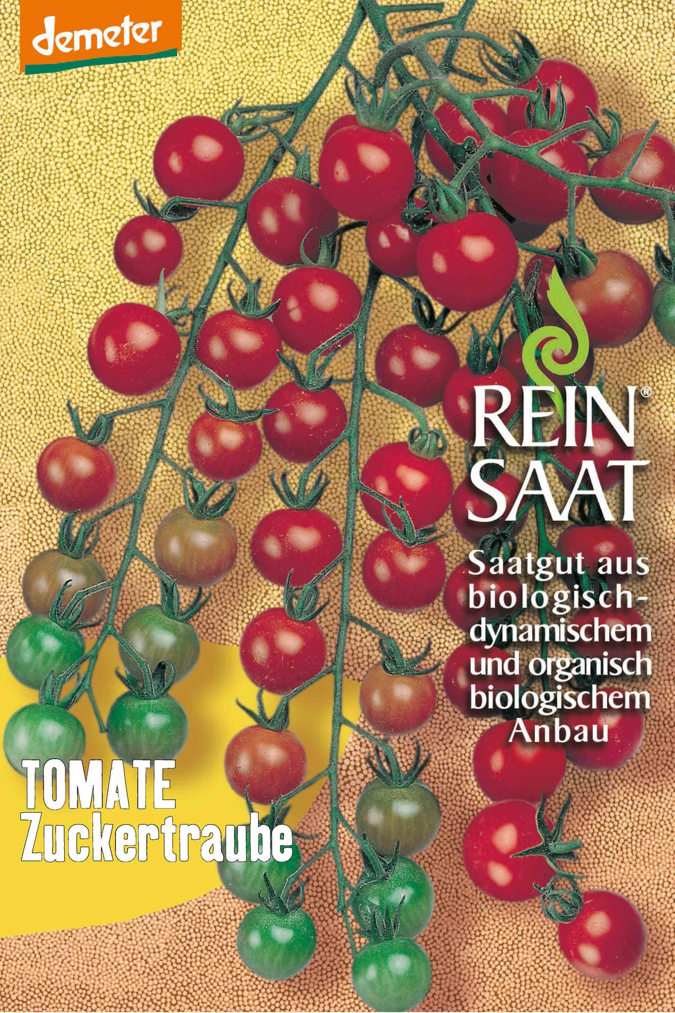 Cocktailtomate Zuckertraube | BIO Kirschtomatensamen Von Reinsaat 3 Cocktailtomate Zuckertraube | BIO Kirschtomatensamen Von Reinsaat