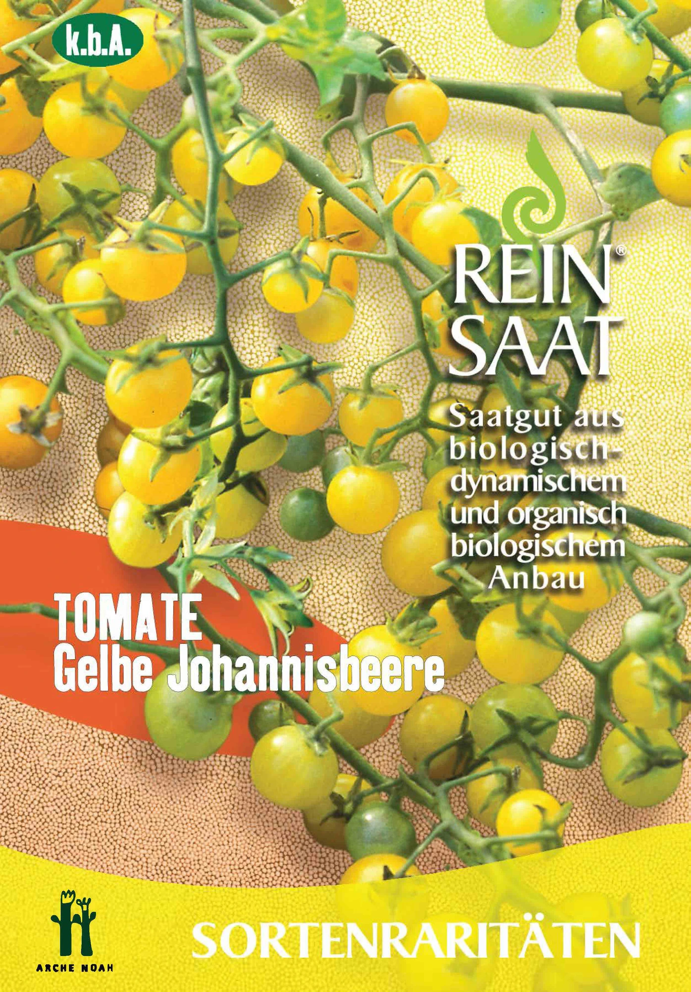 Buschtomate Gelbe Johannisbeere | BIO Buschtomatensamen Von Reinsaat 3 Buschtomate Gelbe Johannisbeere | BIO Buschtomatensamen Von Reinsaat
