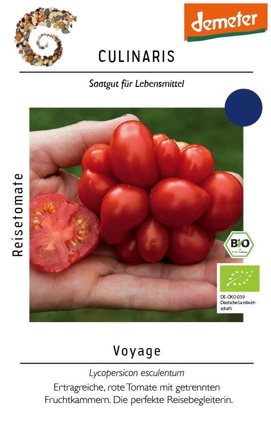 Reisetomate Voyage | BIO Reisetomatensamen Von Culinaris 3 Reisetomate Voyage | BIO Reisetomatensamen Von Culinaris