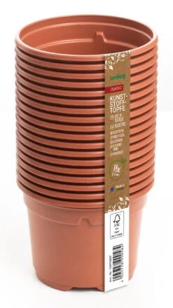 9 Cm Kunststofftöpfe Rund (18 Stück) | Anzuchttöpfe Von Romberg