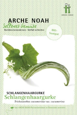 Schlangenhaargurke | Bio-Schlangenhaargurkensamen Von Arche Noah