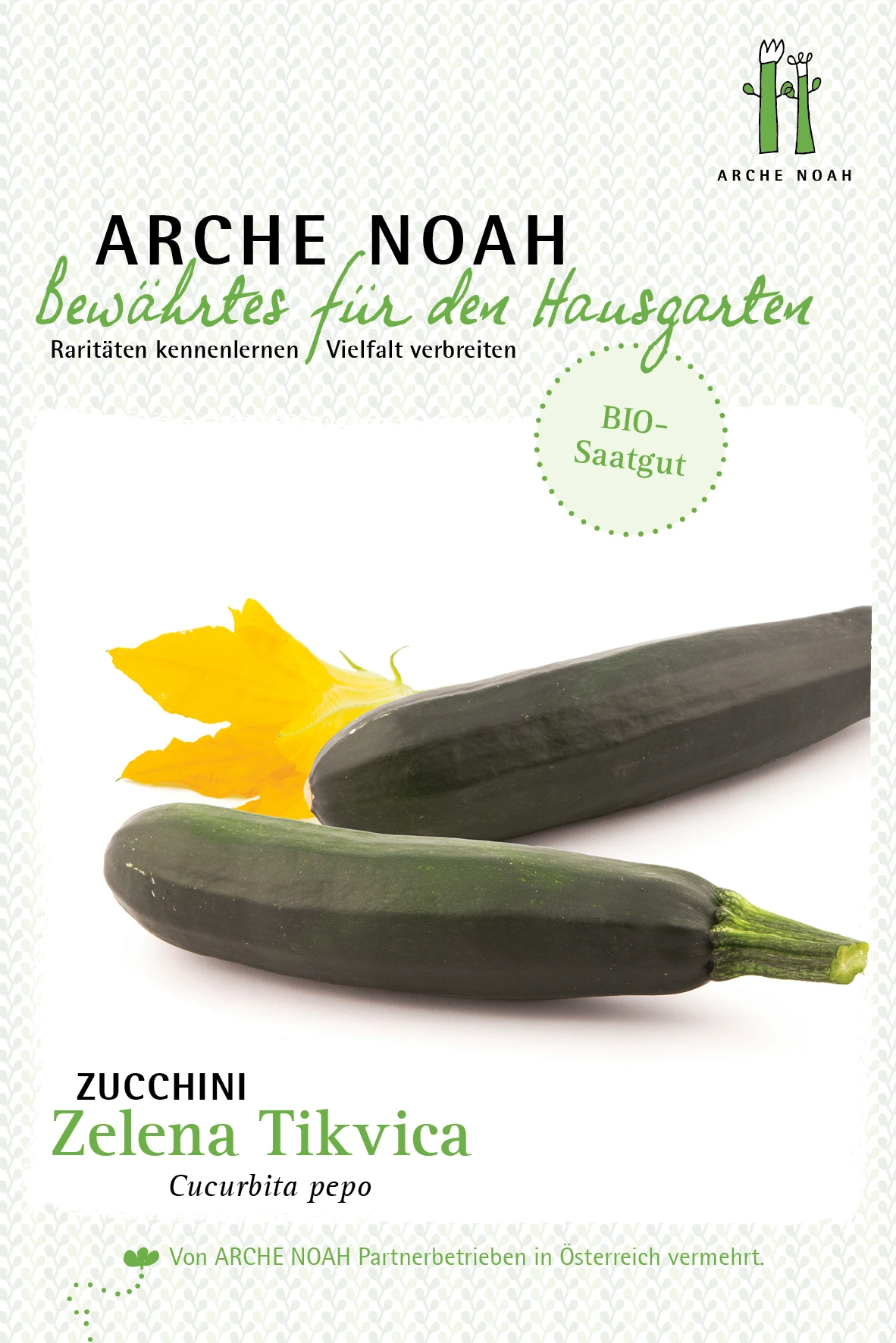 Zucchini Zelena Tikvica | BIO Zucchinisamen Von Arche Noah 3 Zucchini Zelena Tikvica | BIO Zucchinisamen Von Arche Noah