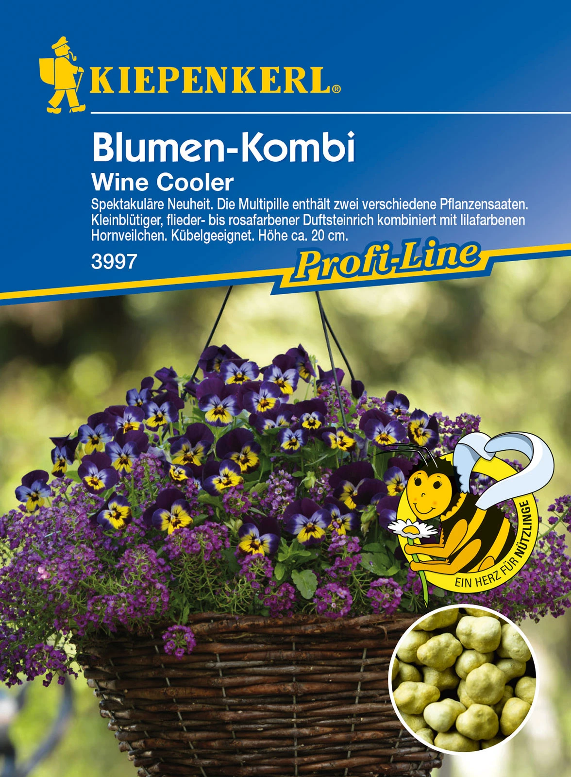 Blumen - Kombi Wine Cooler | Blumensamenmischung Von Kiepenkerl 4 Blumen - Kombi Wine Cooler | Blumensamenmischung Von Kiepenkerl – Bild 2