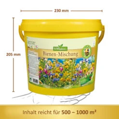 Bienen - Mischung Im 5 L Eimer | Bienenwiese Von N.L. Chrestensen -Samenhaus Geschäft 538302 Bienen Mischung im 5 l Eimer 3
