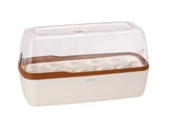 BoQube Gewächshaus &amp; Pflanzkasten L Creme-kupfer | Zimmergewächshäuser Von Romberg -Samenhaus Geschäft 539701 BoQube Gewaechshaus und Pflanzkasten L creme kupfer