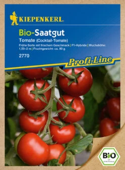 BIO Cocktail - Tomate Bolstar Gimli | Gemüsesamen Von Kiepenkerl [MHD 01/2024]