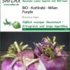 Kohlrabi Milan Purple | BIO Kohlrabisamen Von Saflax 2 Kohlrabi Milan Purple | BIO Kohlrabisamen Von Saflax -Samenhaus Geschäft 540119 Bio Kohlrabi Milan Purple 18711 sa 0