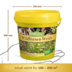 Wildbienen - Weide Im 1 L Eimer | Bienenwiese Von N.L. Chrestensen 11 Wildbienen - Weide Im 1 L Eimer | Bienenwiese Von N.L. Chrestensen -Samenhaus Geschäft 540519 Wildbienen Weide im 1 l Eimer 6