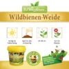 Wildbienen - Weide Im 1 L Eimer | Bienenwiese Von N.L. Chrestensen -Samenhaus Geschäft 540519 Wildbienen Weide im 1 l Eimer 8
