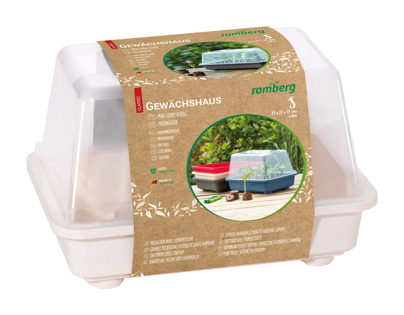 Gewächshaus S COLOR (4 Farben) | Zimmergewächshaus Von Romberg 5 Gewächshaus S COLOR (4 Farben) | Zimmergewächshaus Von Romberg – Bild 3