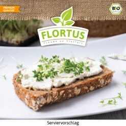 Bio-Kresse (900 G) | Bio-Kressesamen Von Flortus -Samenhaus Geschäft 543638 Bio Kresse 900 g 1
