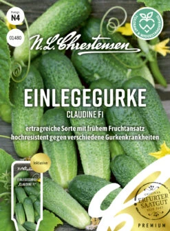 Einlegegurke Claudine F1 | Einlegegurkensamen Von N.L. Chrestensen