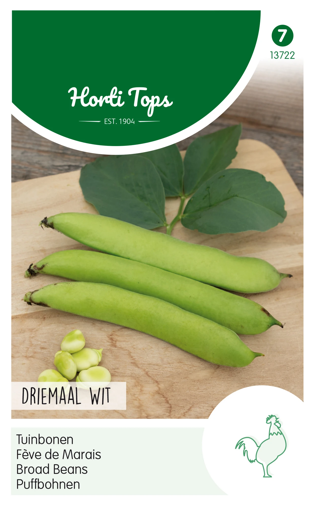 Puffbohnen Dreifach Weiße (250 G) | Puffbohnensamen Von Hortitops 4 Puffbohnen Dreifach Weiße (250 G) | Puffbohnensamen Von Hortitops – Bild 2