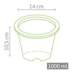 10,5 X 14 Cm Anzuchttopf NT Rund (484 Stück) | Anzuchttöpfe Von Fertil 7 10,5 X 14 Cm Anzuchttopf NT Rund (484 Stück) | Anzuchttöpfe Von Fertil -Samenhaus Geschäft 548141 10 5 x 14 cm Anzuchttoepfe rund 484 Stueck 593 C 2