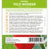 Paprika Yolo Wonder (100 Stück) | Paprikasamen Von FLORTUS 1 Paprika Yolo Wonder (100 Stück) | Paprikasamen Von FLORTUS -Samenhaus Geschäft 549869 Paprika Yolo Wonder 100 Stueck 2000 0486 100x 2