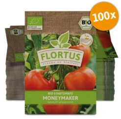 Tomate Moneymaker (100 Stück) | BIO Tomatensamen Von FLORTUS
