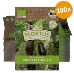Aubergine Violetta Lunga 3 (100 Stück) | BIO Auberginensamen Von FLORTUS 7 Aubergine Violetta Lunga 3 (100 Stück) | BIO Auberginensamen Von FLORTUS -Samenhaus Geschäft 549901 BIO Aubergine Violetta Lunga 3 100 Stueck 2000 0518 100x 0