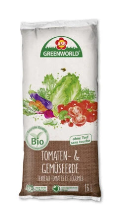 Tomaten- &amp; Gemüseerde Ohne Torf (16 L) | BIO Pflanzerde Von ASB Greenworld