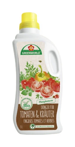 Tomaten- &amp; Kräuterflüssigdünger (1 L) | BIO Flüssigdünger Von ASB Greenworld