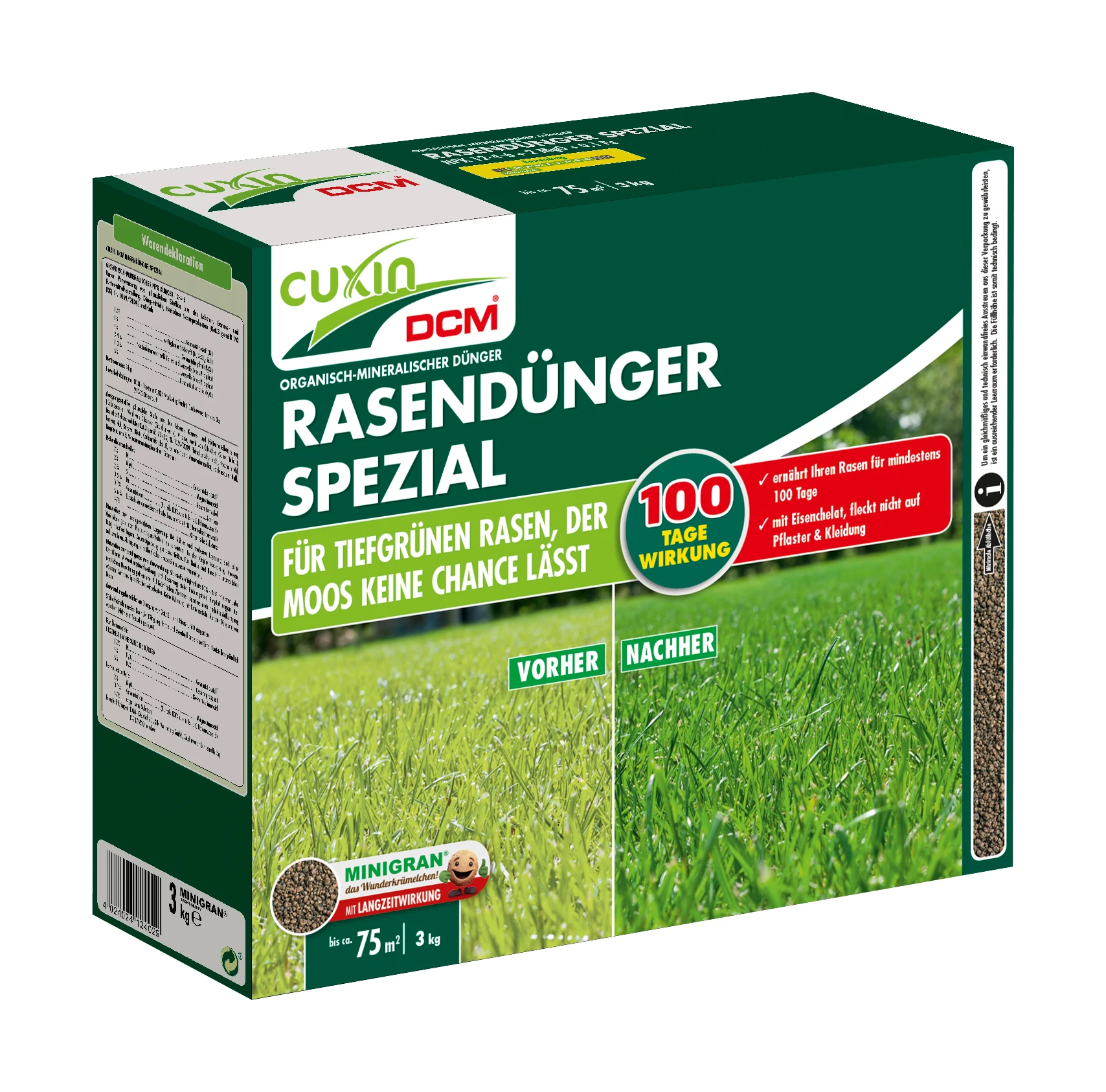 Rasendünger Spezial (3 Kg) | Rasendünger Von Cuxin DCM 3 Rasendünger Spezial (3 Kg) | Rasendünger Von Cuxin DCM