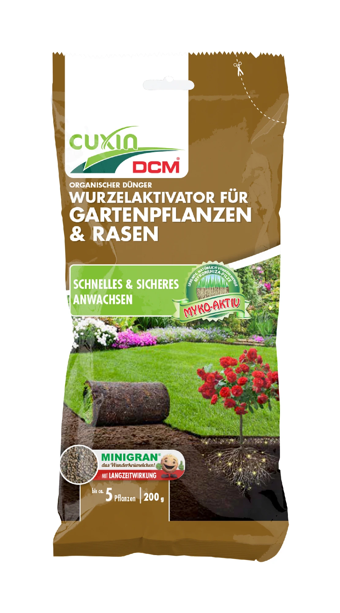 Wurzelaktivator Für Gartenpflanzen & Rasen (200 G) | BIO Bodenverbesserung Von Cuxin DCM 3 Wurzelaktivator Für Gartenpflanzen & Rasen (200 G) | BIO Bodenverbesserung Von Cuxin DCM