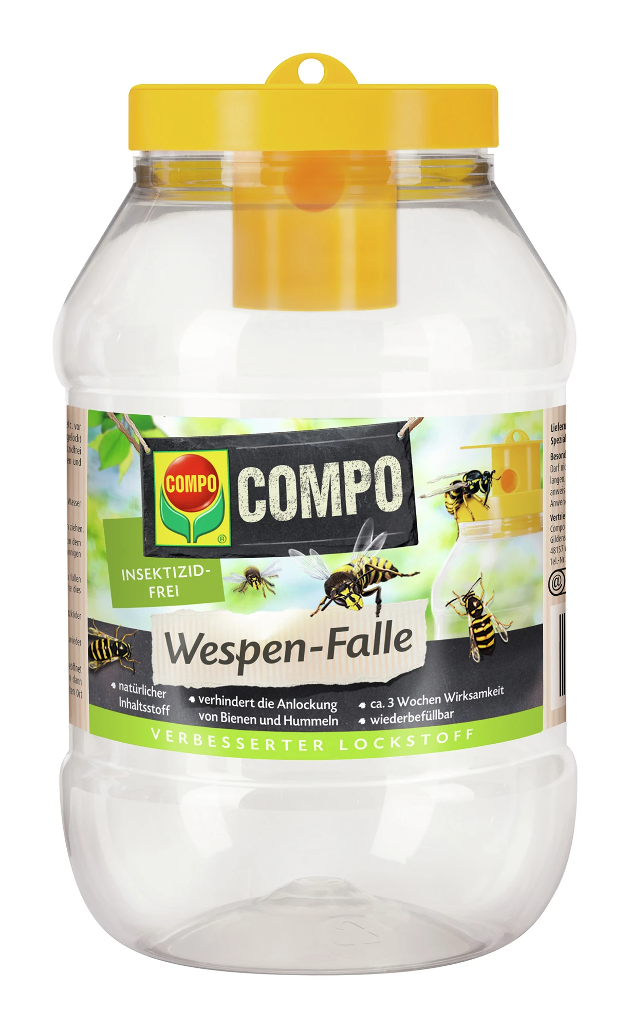Wespen-Falle N | Fallen Und Fernhaltemittel Von COMPO 3 Wespen-Falle N | Fallen Und Fernhaltemittel Von COMPO