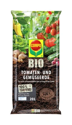 Tomaten- Und Gemüseerde Torffrei (20 L) | BIO Erden Von COMPO