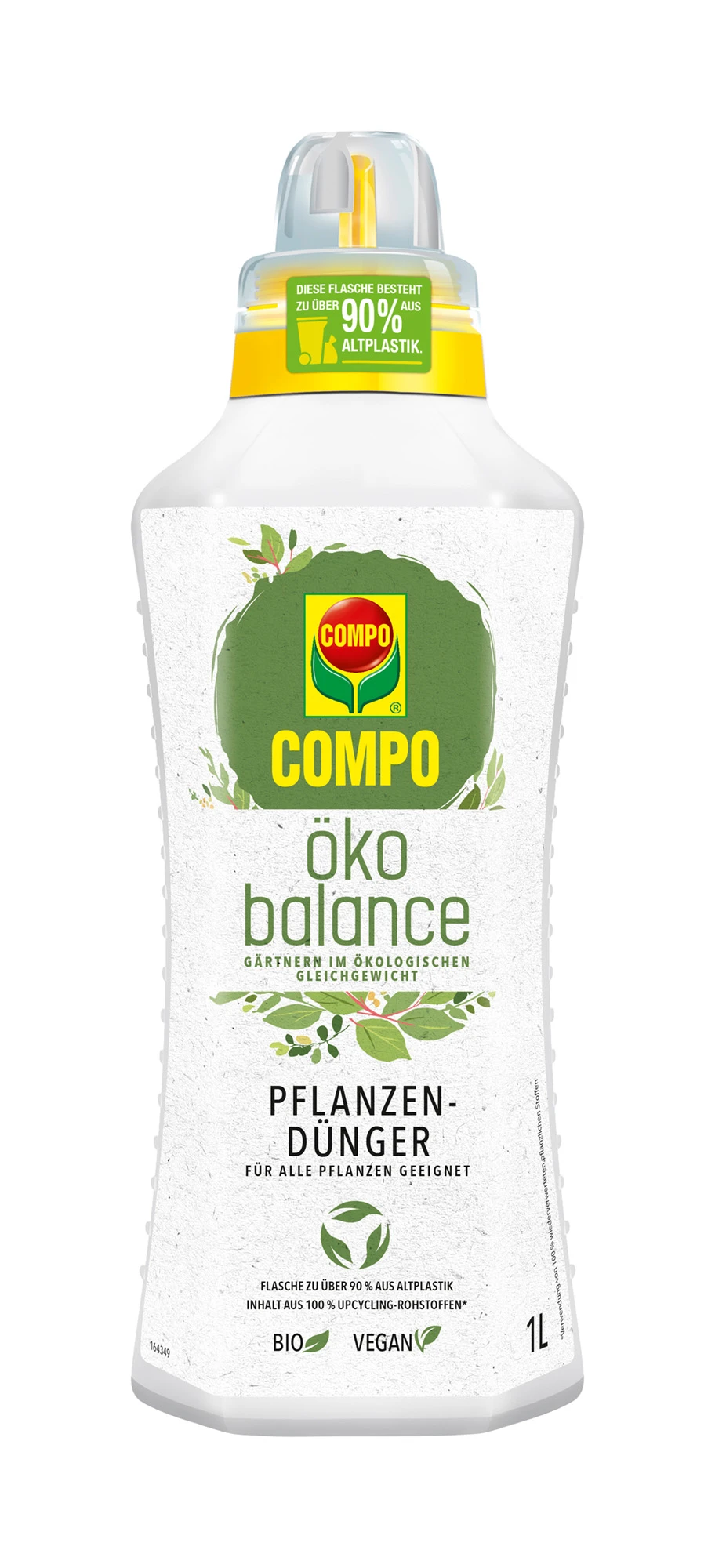 öko Balance Pflanzendünger (1 L) | Dünger Von COMPO 3 öko Balance Pflanzendünger (1 L) | Dünger Von COMPO