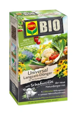 Universal Langzeit-Dünger Mit Schafwolle (2 Kg) | BIO Dünger Von COMPO