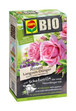 Rosen Langzeit-Dünger Mit Schafwolle (2 Kg) | BIO Dünger Von COMPO