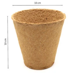 10 Cm Anzuchttopf Rund Auf Holzfaser Basis | Anzuchttöpfe Von FLORTUS -Samenhaus Geschäft 552305 10 cm Anzuchttopf rund auf Holzfaser Basis 2000 0596 5