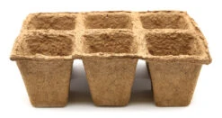 6 X 6 Cm Anzuchttopf Quadratisch Auf Holzfaser Basis | Anzuchttöpfe Von FLORTUS -Samenhaus Geschäft 552316 6 x 6 cm Anzuchttopf quadratisch auf Holzfaser Basis 42 Stueck 2000 0608 3