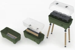 Sammy Salad Hochbeet Dunkelgrün | Balkonhochbeete Von Gusta Garden -Samenhaus Geschäft 553103 Sammy Salad Hochbeet Dunkelgruen 103A10 gg 1