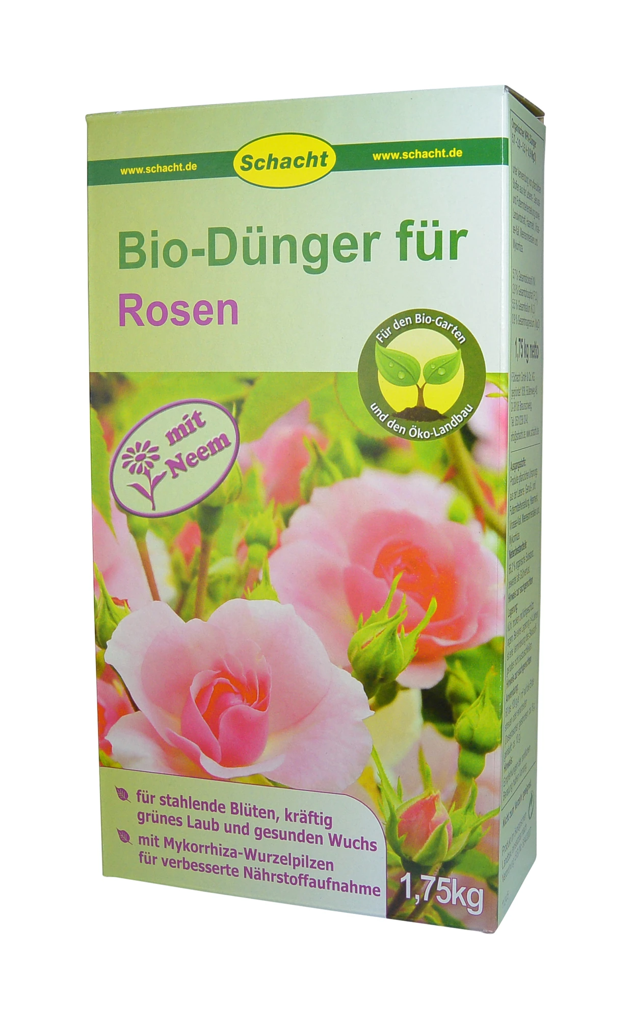 Dünger Für Rosen Mit Mykorrhiza Und Neem (1,75 Kg) | BIO Dünger Von Schacht 3 Dünger Für Rosen Mit Mykorrhiza Und Neem (1,75 Kg) | BIO Dünger Von Schacht