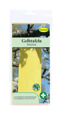 Gelbtafeln (beleimt) (7 Stück) | BIO Pflanzenschutz Von Schacht