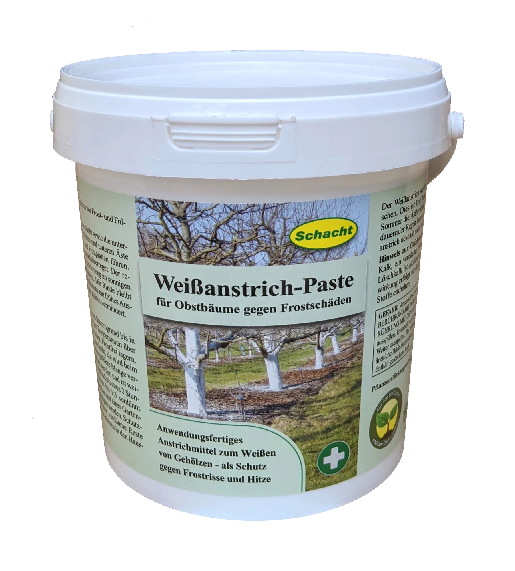Weißanstrich-Paste Gegen Frostschäden (1,5 Kg) | BIO Baumpflege Von Schacht 3 Weißanstrich-Paste Gegen Frostschäden (1,5 Kg) | BIO Baumpflege Von Schacht
