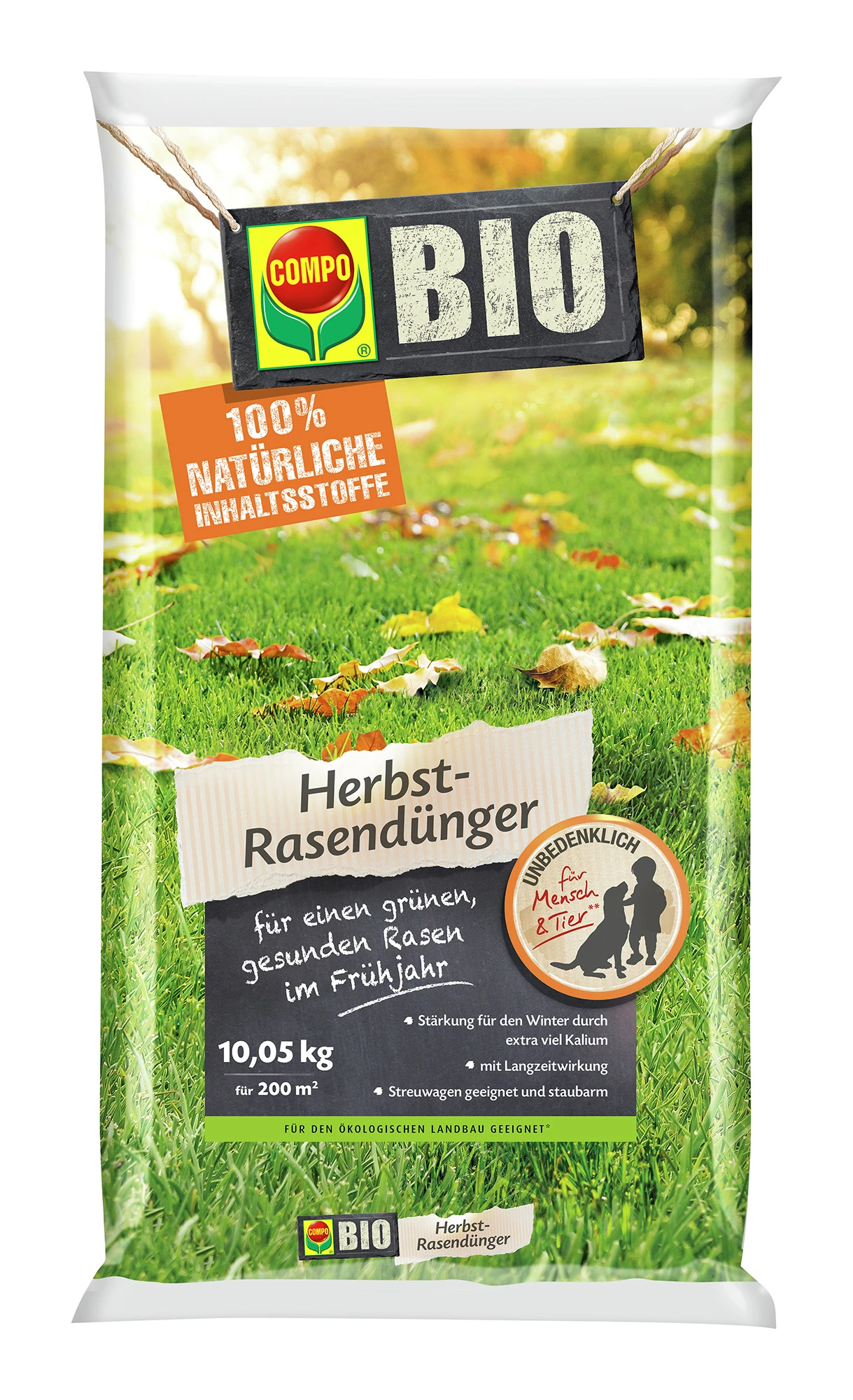 Herbstrasen-Dünger (10,05 Kg) | BIO Rasendünger Von COMPO 3 Herbstrasen-Dünger (10,05 Kg) | BIO Rasendünger Von COMPO