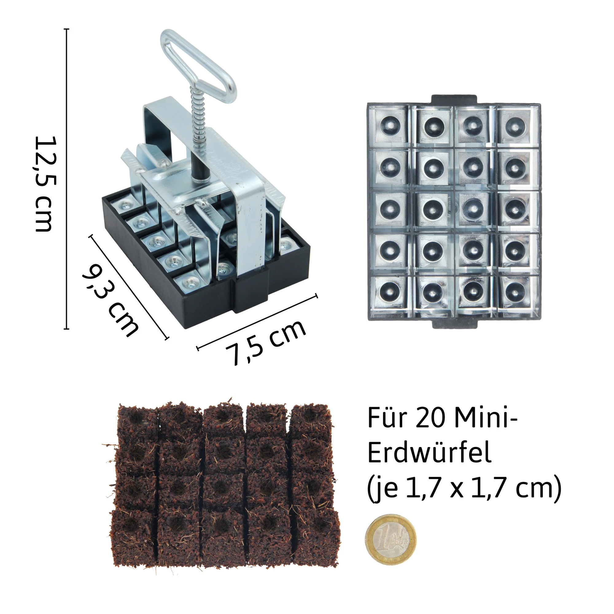 Erdballenpressen Starter Set | Erdtopfpressen Von Ladbrooke Soil Blockers 7 Erdballenpressen Starter Set | Erdtopfpressen Von Ladbrooke Soil Blockers – Bild 5