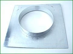 Wandflansch, Metall, ø 250 Mm
