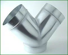 Y-Stück, Metall, ø 250 Mm