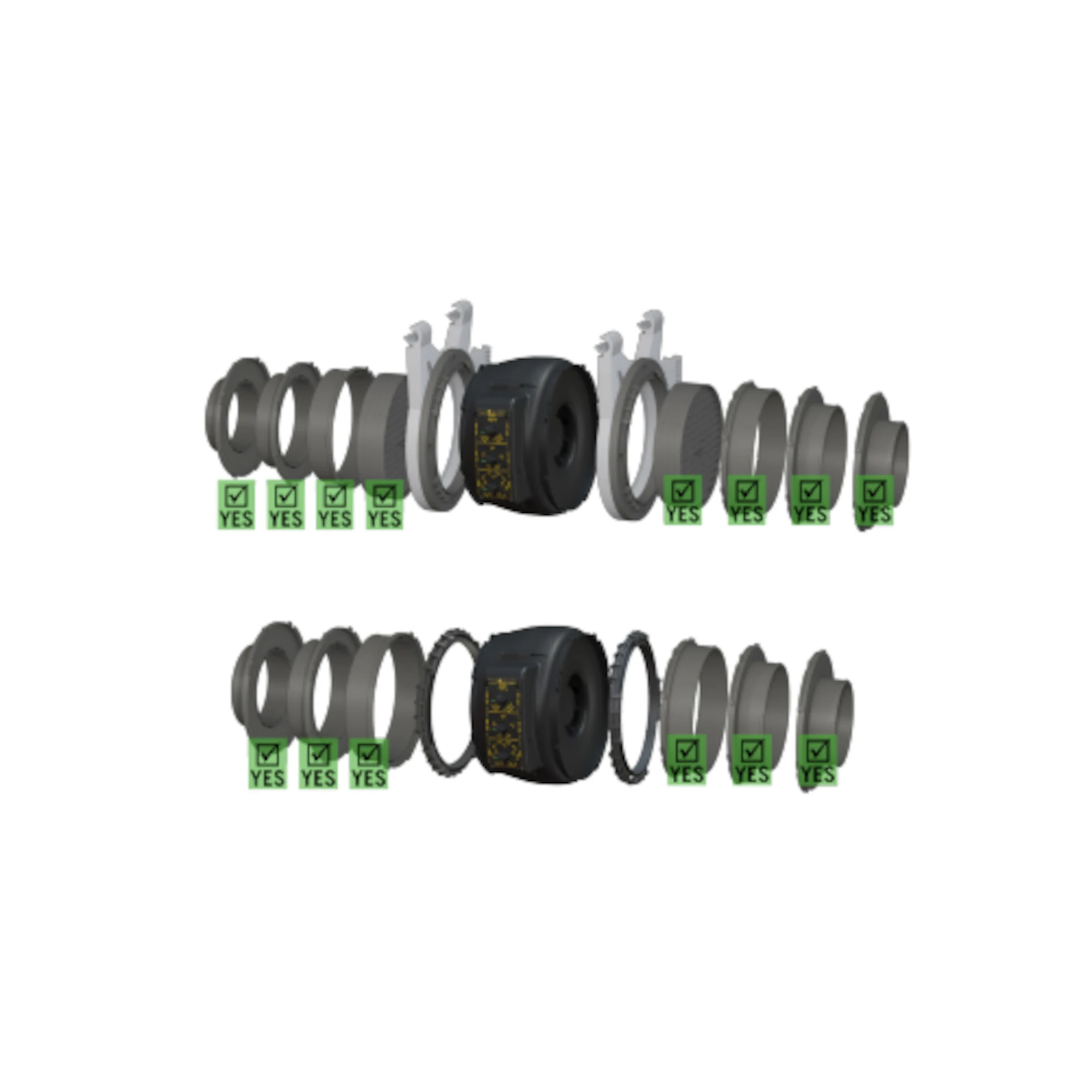 Secret Jardin DF16 Extractor EC, Stufen Einstellbar | Abluftventilator Mit Temperatursensor 5 Secret Jardin DF16 Extractor EC, Stufen Einstellbar | Abluftventilator Mit Temperatursensor – Bild 3